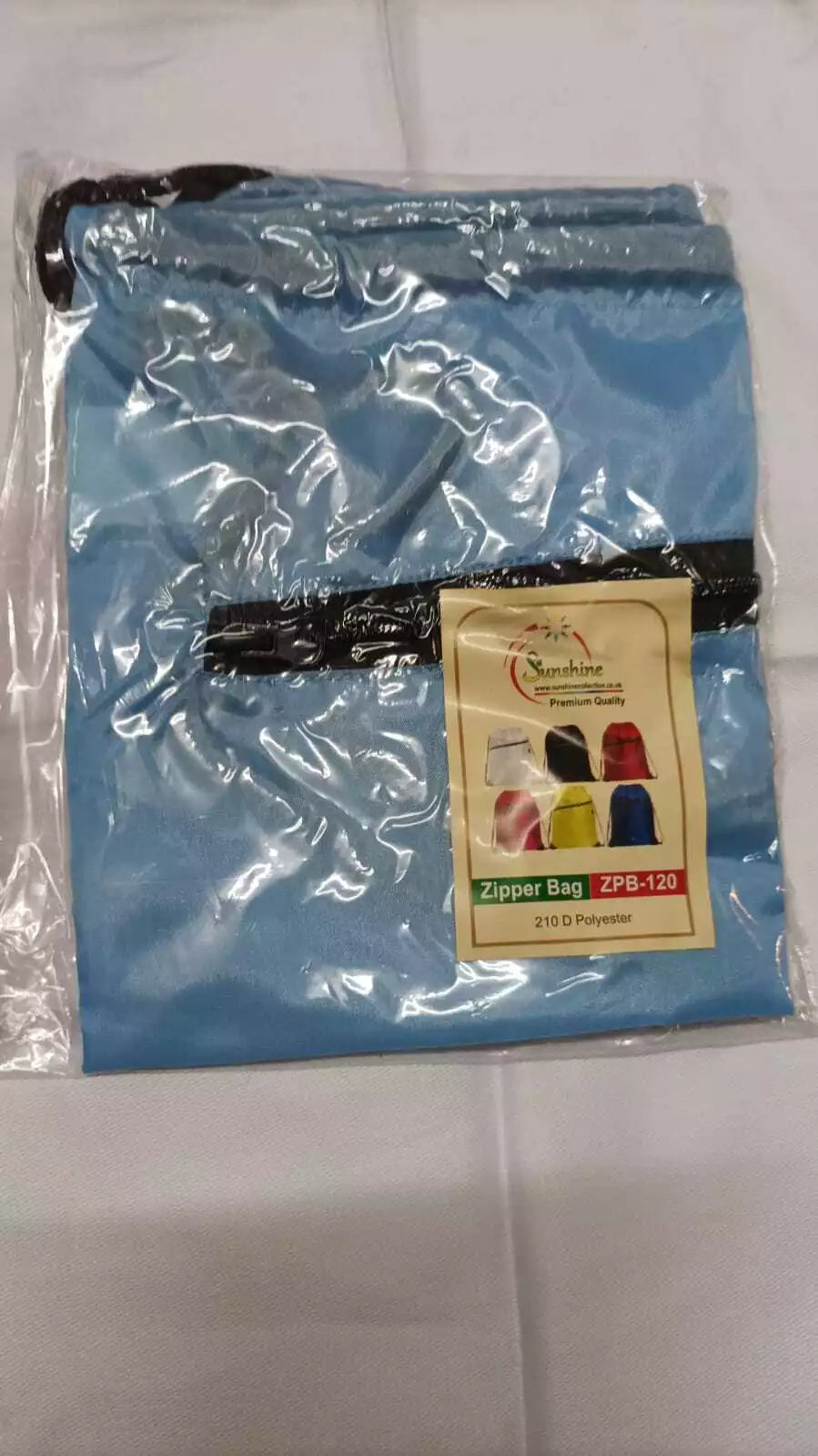 Premium Drawstring Bag Sports Gym Sack Swim School PE Bag Zip Pocket Backpack